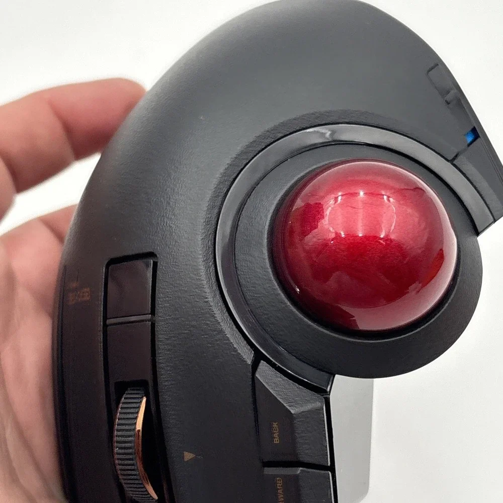 Elecom trackball mouse / thumb / 8 button / wired / wireless